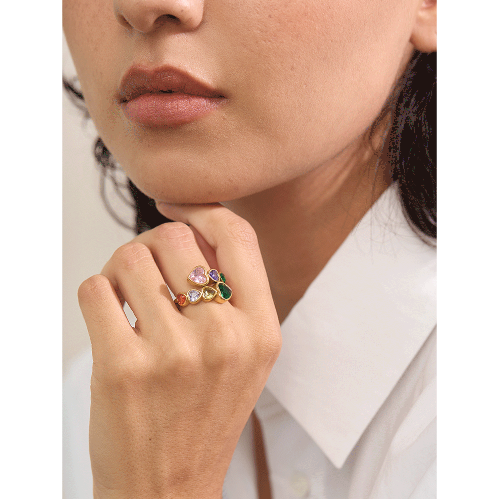 Spectrum of Love Ring