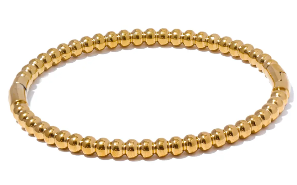 Beaded Bangle Bracelet