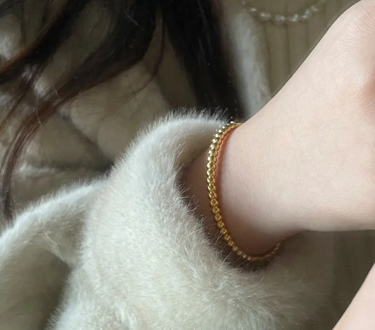 Beaded Bangle Bracelet