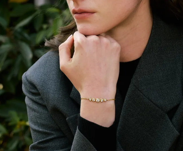6CZ Chain Bracelet