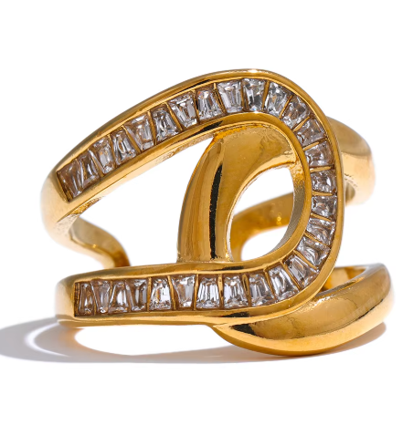 Large C Overlap Open Ring