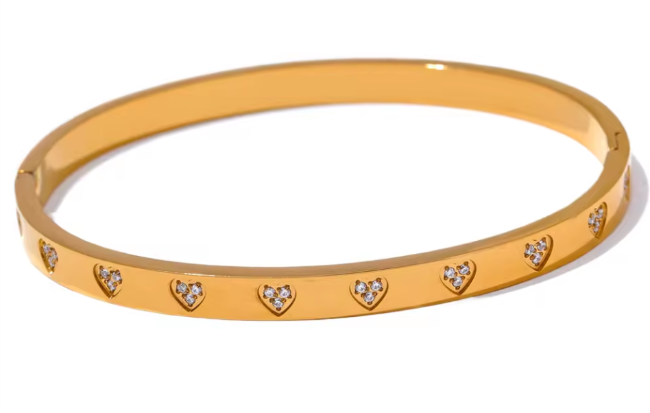 Heart bling Bracelet
