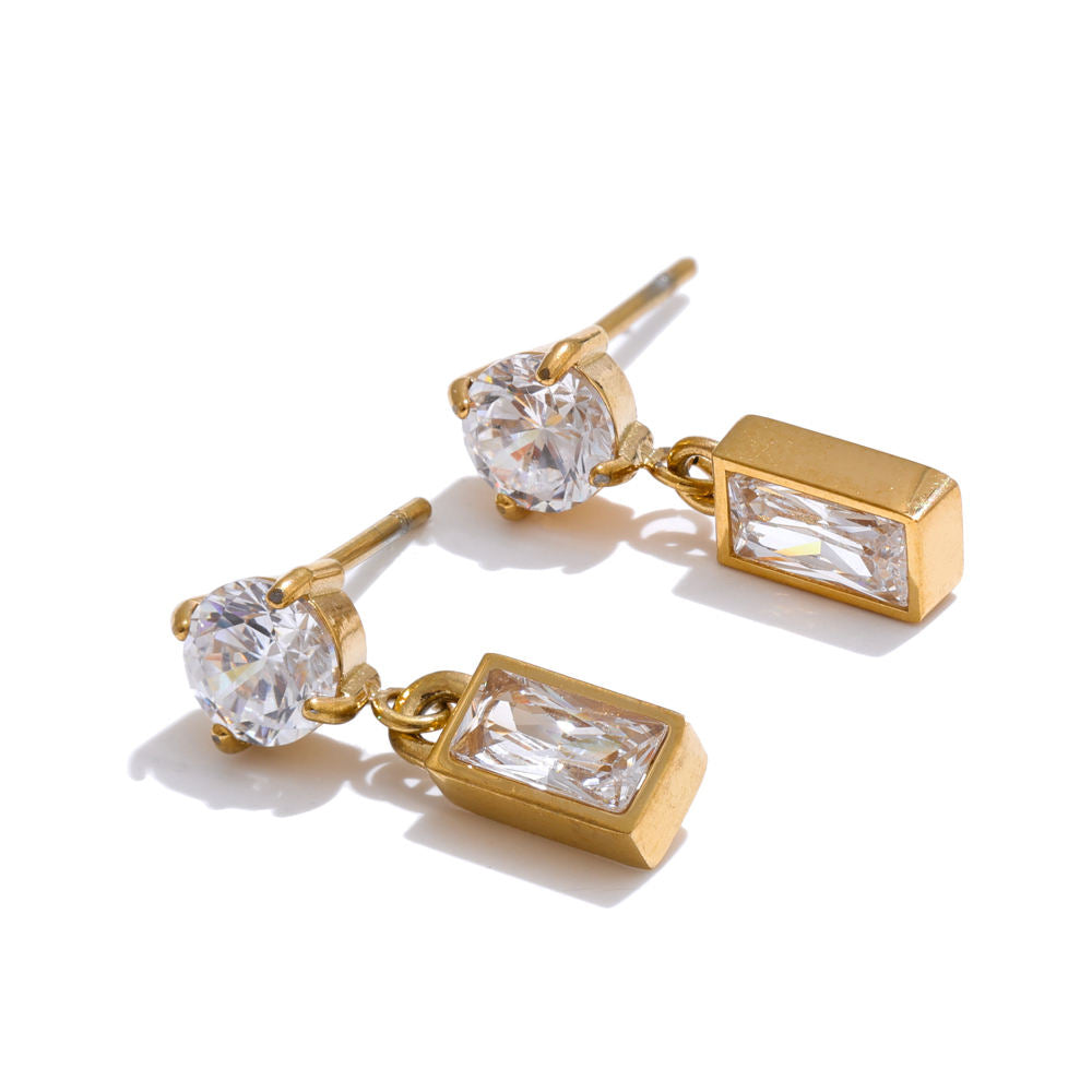 Lustre Drop Studs
