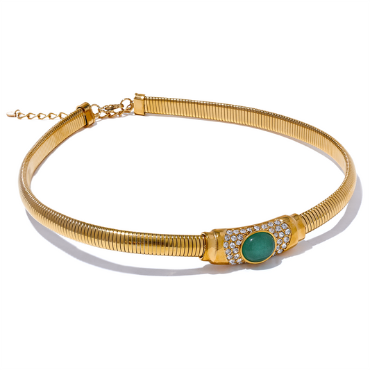 Emerald Horizon Necklace