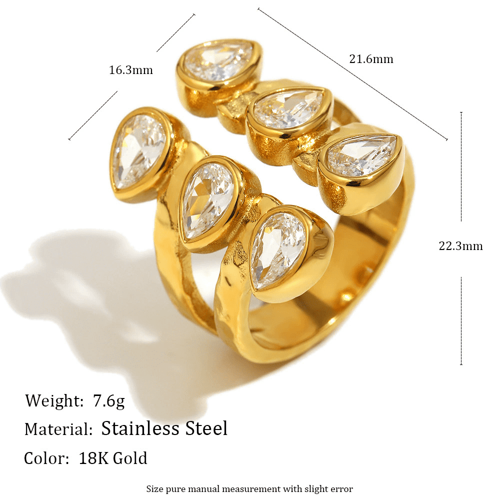 Raindrop Harmony Ring
