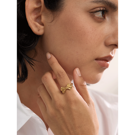 Bow Luxe Ring