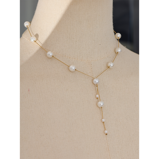 Moonlit Cascade Necklace