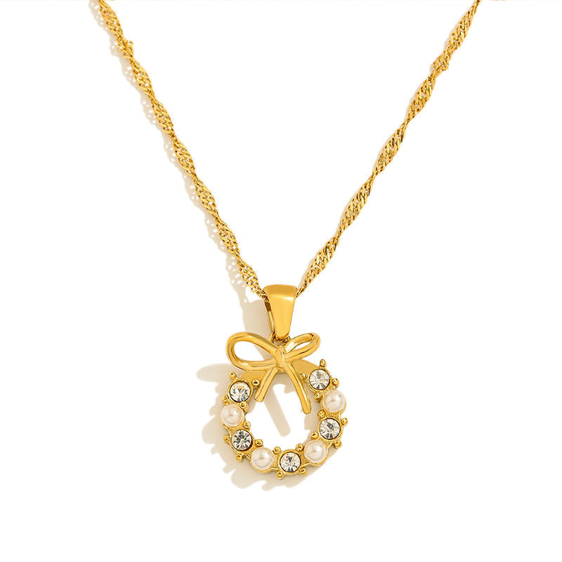 Eternal Grace Wreath Necklace