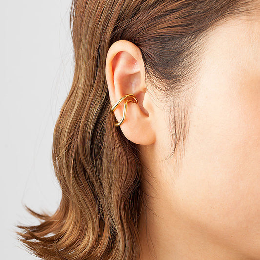 Luna Wave Ear Cuff