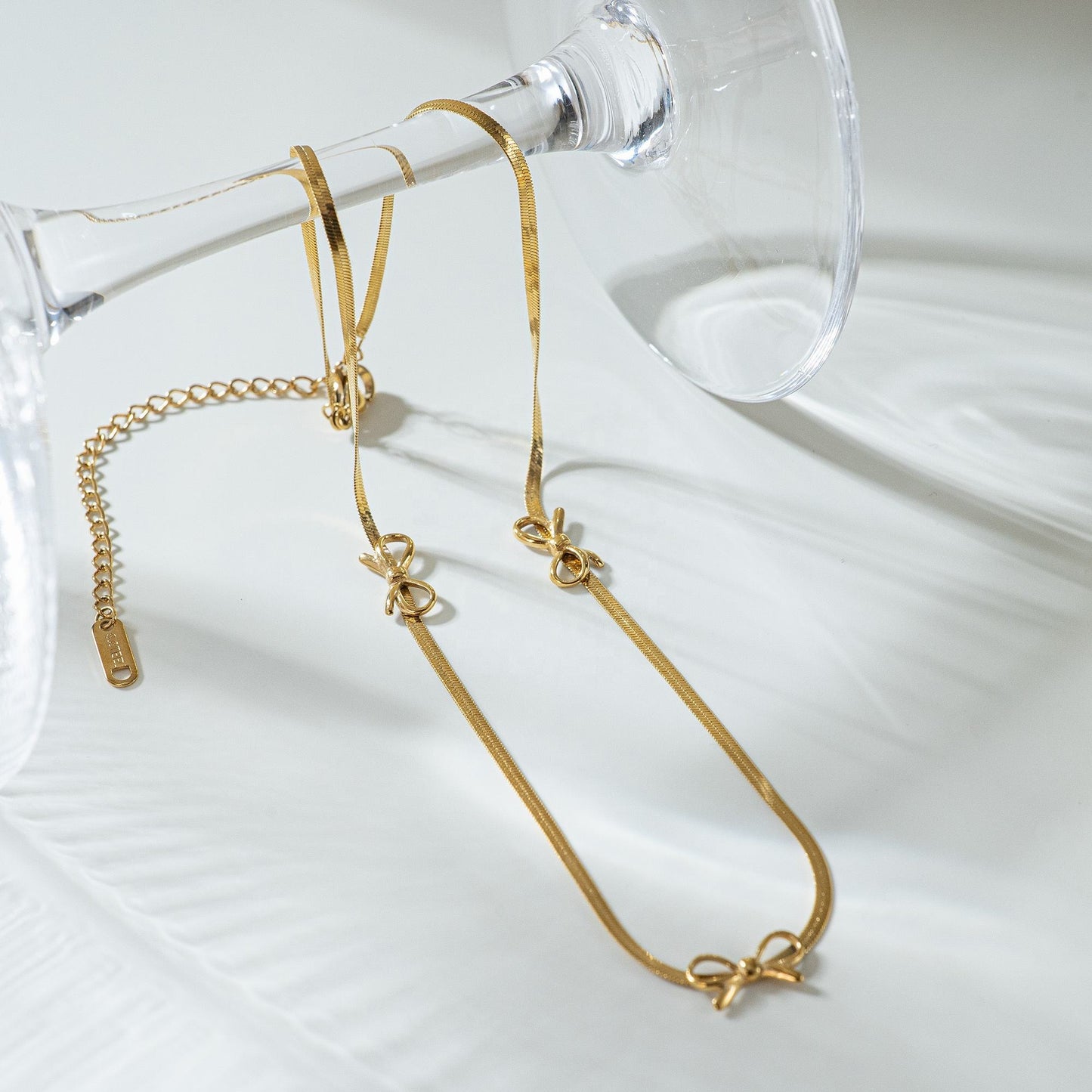 Golden Knots of Fate Necklace