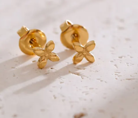 Four Petals Second Top Earrings