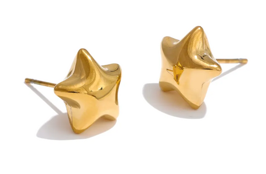 Gold Star Studs