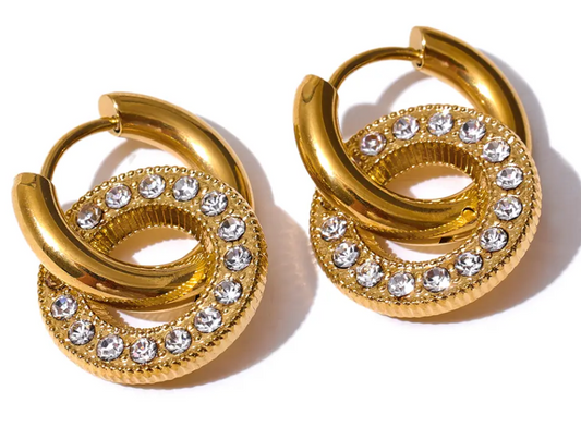 Circle Drop Hoops