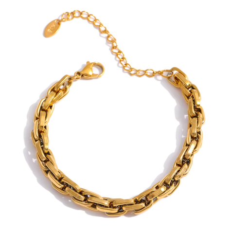 Thick Rope Chain Bracelet