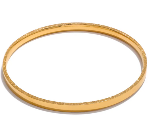 Shiny Flat Bangles