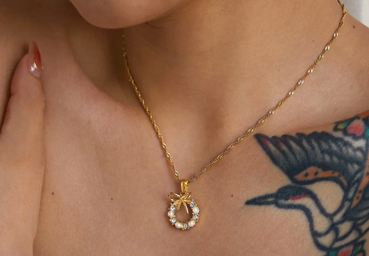 Eternal Grace Wreath Necklace