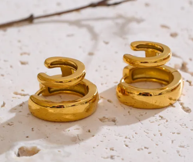 Orbit Bold Hoops