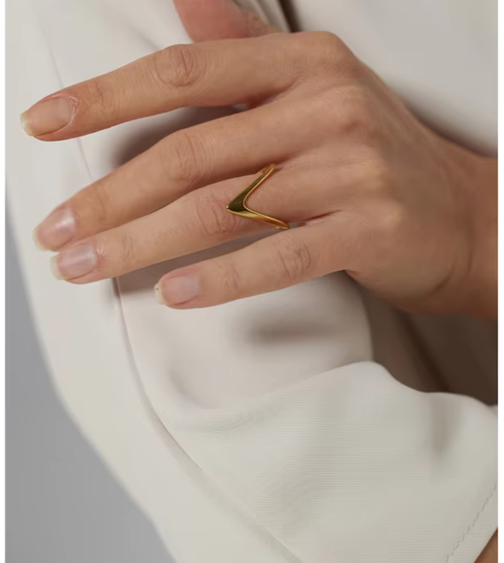 Triangle ring